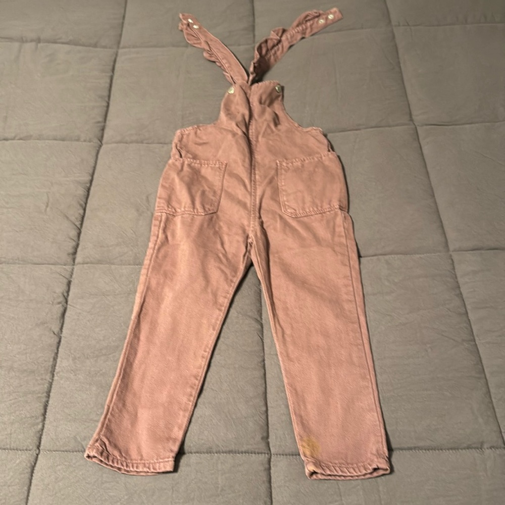 Zara toddler girl overalls